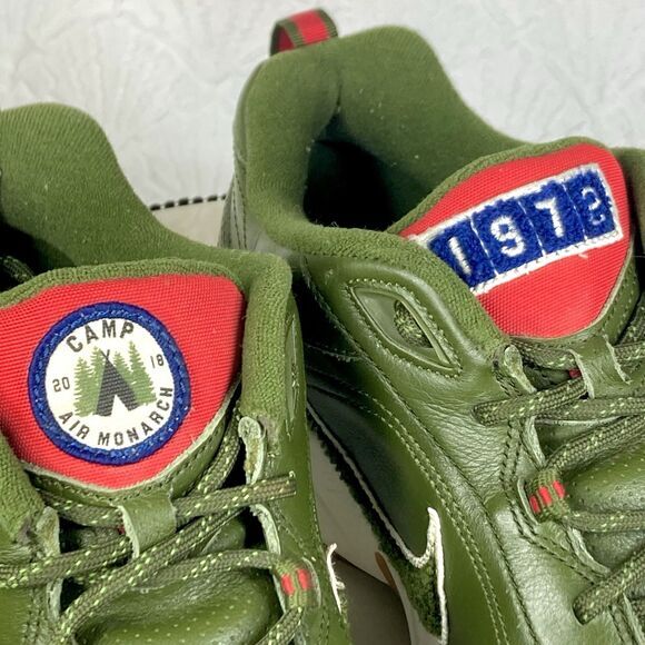 Nike Air Monarch IV Weekend Campout Sneakers Mens 11 Green Athletic Shoes Rare - Picture 11 of 14